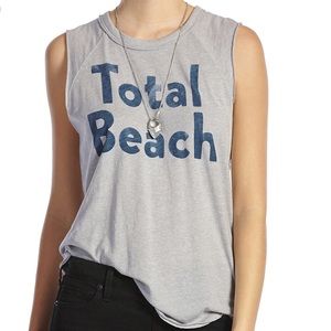 Lucky Brand sleeveless t shirt. Total beach xl
